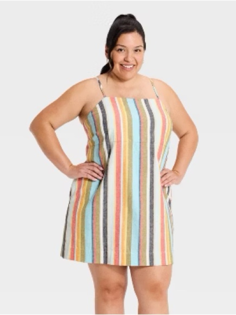 NWT universal thread Striped Sundress in Multi-Color size M